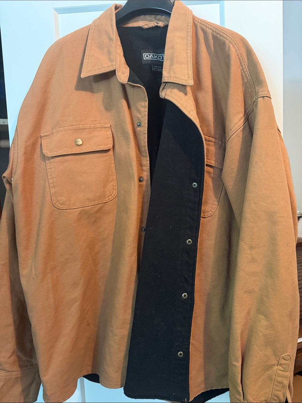 Men's Dakota Canvas Work Jacket 2xl